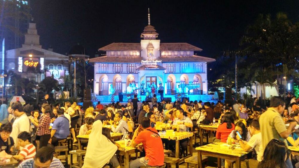  Festival kuliner Summarecon Mal Serpong (SMS) Tangerang.