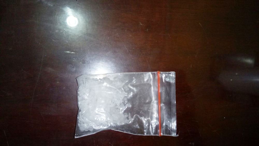 Barang bukti Narkoba jenis sabu-sabu.