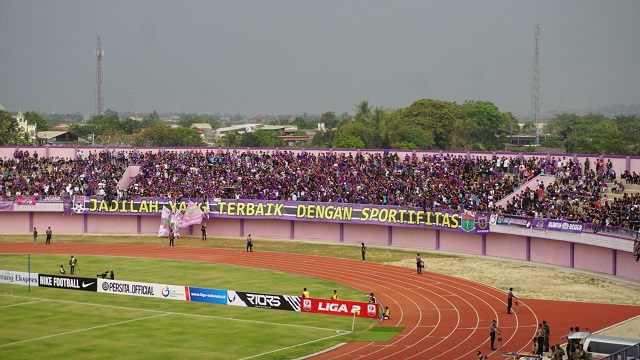 Suporter Persita Tangerang.