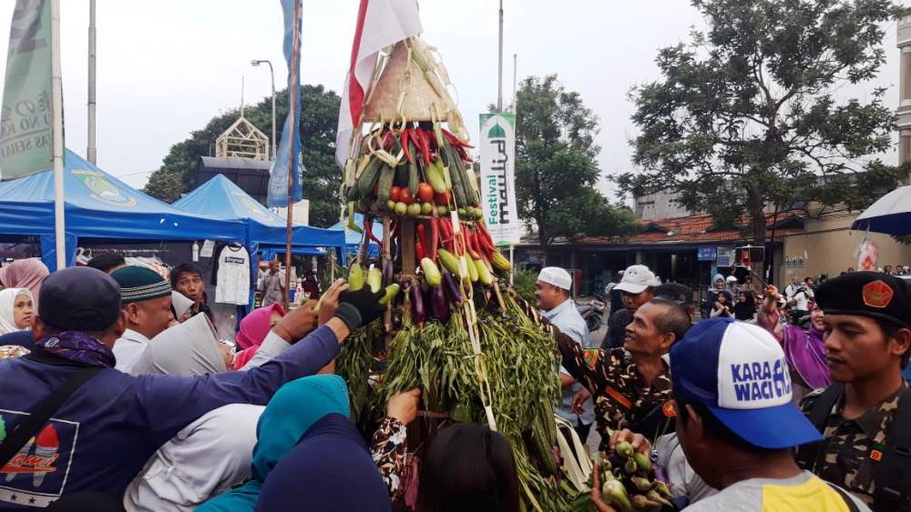 Pemkot Kota Tangerang menggelar Festival Maulid 1440 H - 2018 Masehi di Plaza Shinta, Karawaci, Kota Tangerang.