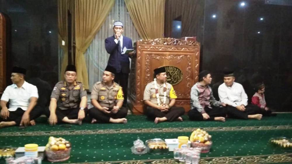 Kegiatan penutupan Piala Kasatgas Nusantara Polri / Kapolda Metro Jaya di Masjid Agung Al Jihad Ciputat, Tangsel.