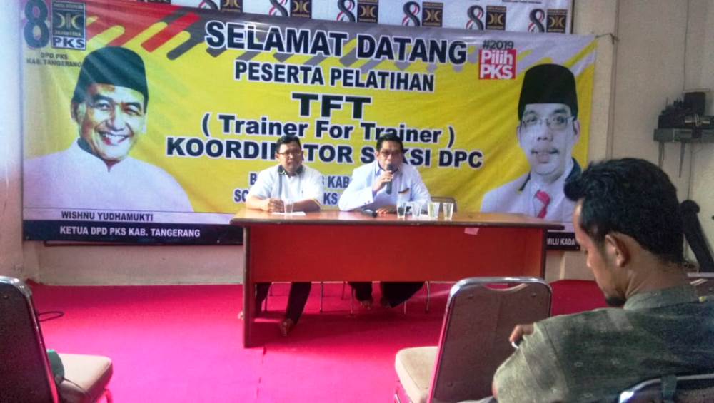 Ketua DPD PKS Kabupaten Tangerang Wishnu Yudhamukti