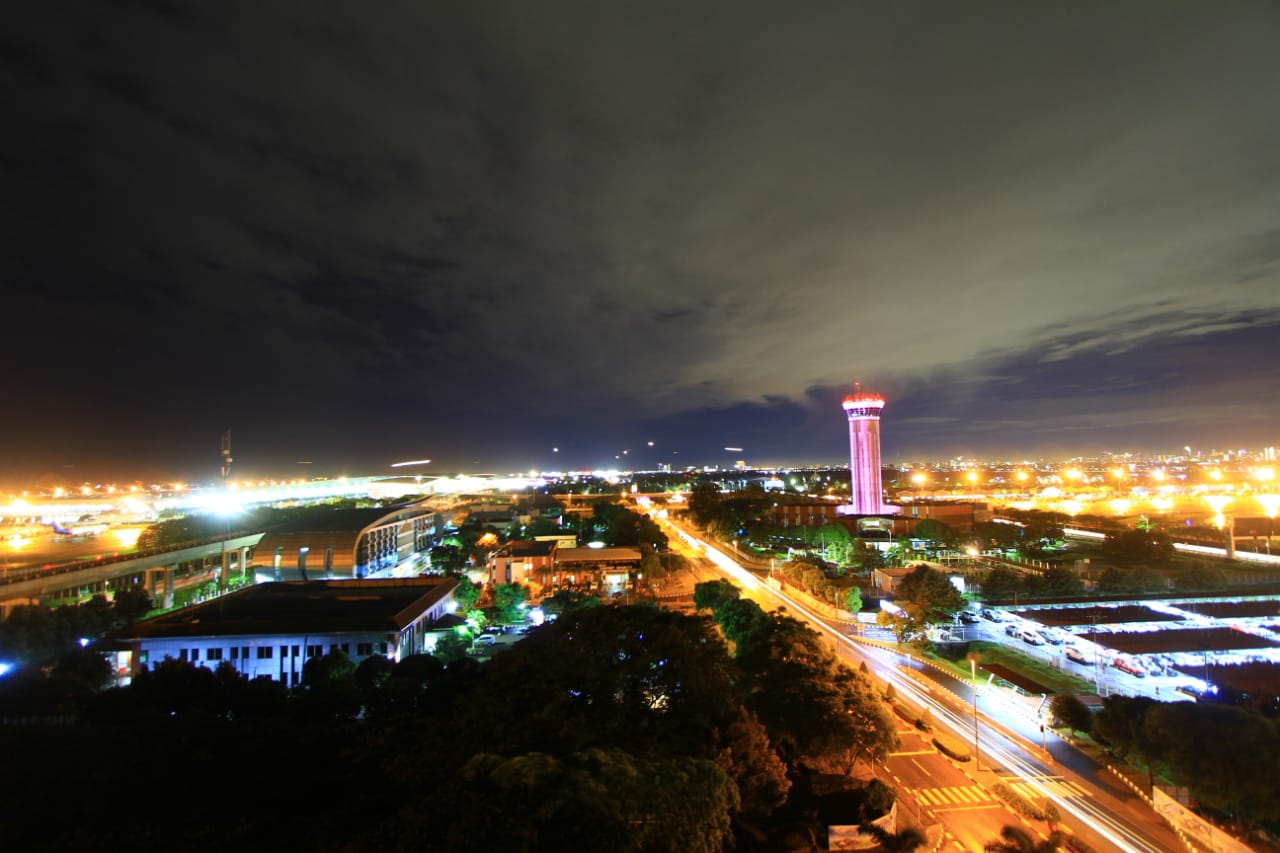 Suasana di Bandara Soekarno-Hatta.