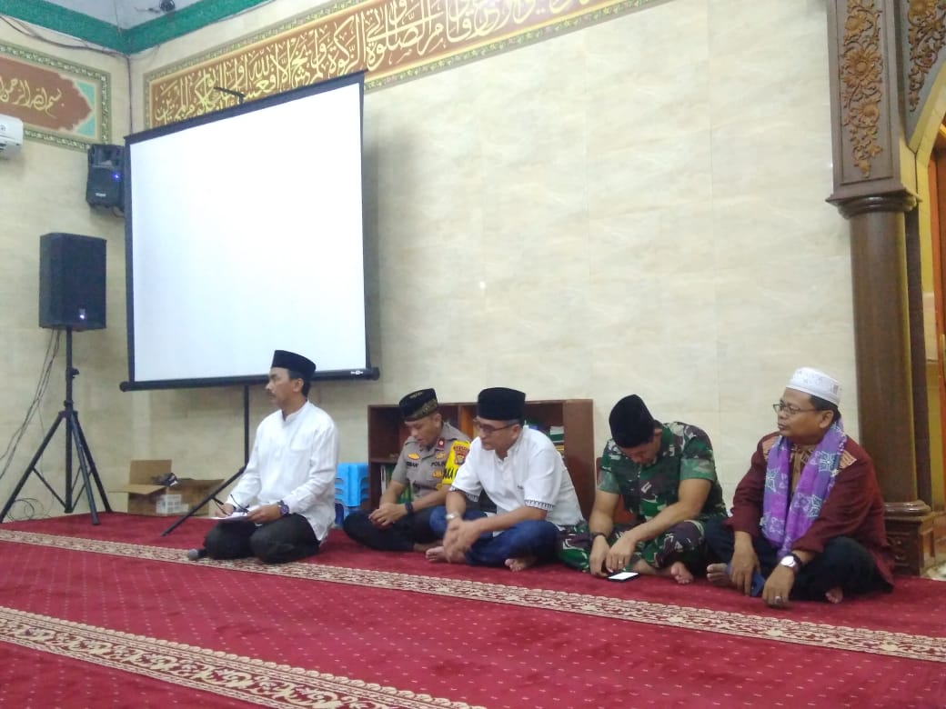 Kegiatan Safari Ramadhan di Masjid Al-Muhajirin, Kp. Baru, Jelupang, Serpong Utara, Tangsel, Kamis (16/5/2019).