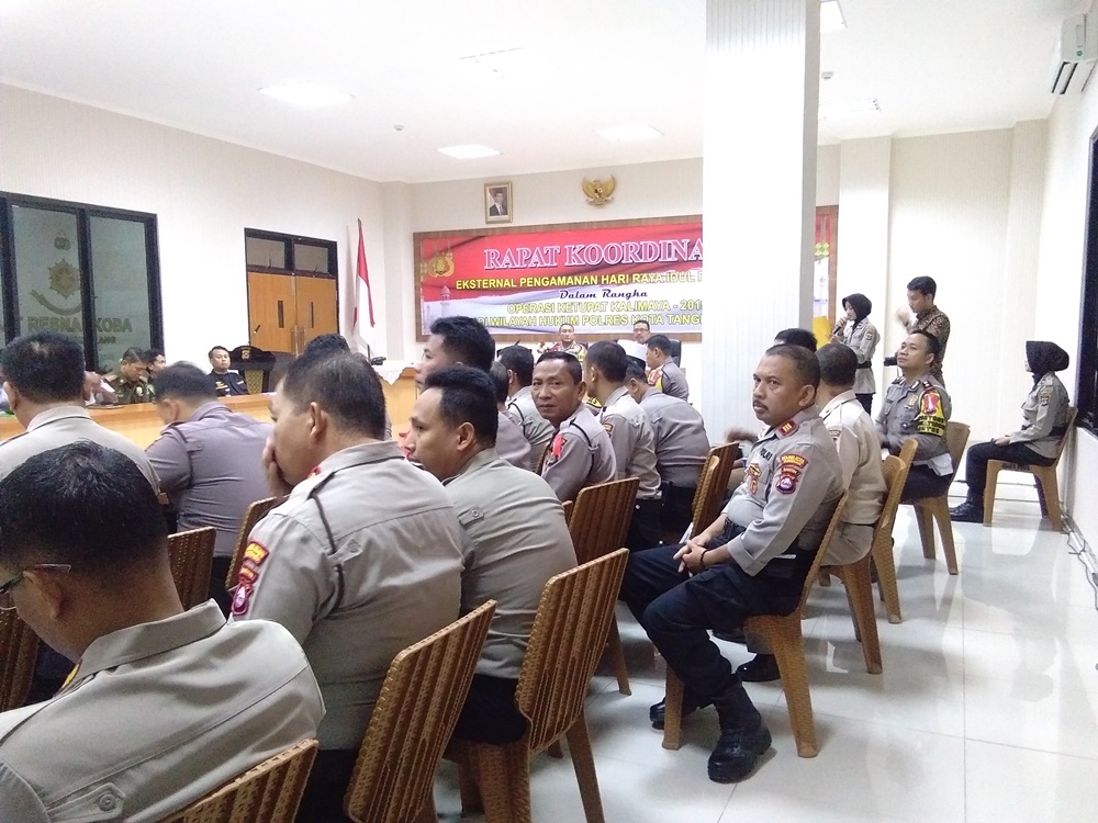 Kegiatan Rapat Kordinasi Polisi.