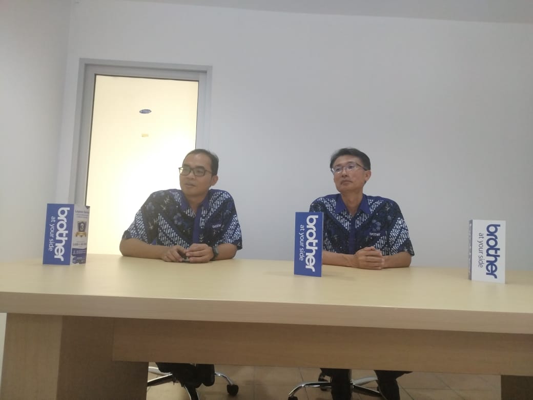 Brother Internasional Sales Indonesia menggelar kegiatan peresmian Custimer Care Center (CCC) di Ruko WTC Serpong, Jalan Raya Serpong, Pondok Jagung, Serpong Utara, Tangsel, Kamis (20/6/2019).