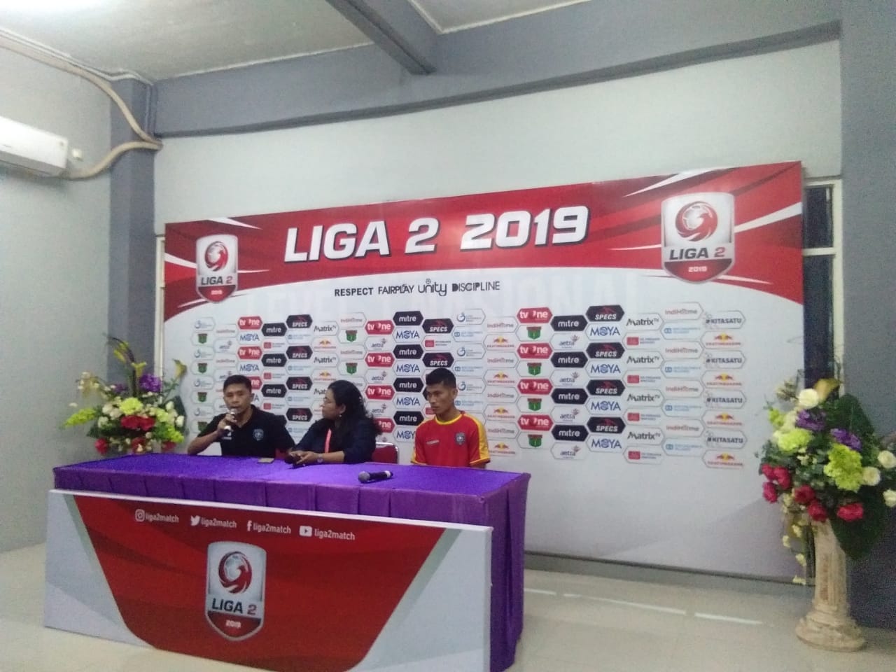 Persita Tangerang Vs PSPS Riau di Stadion Sport Center, Kelapa Dua, Kabupaten Tangerang, Sabtu (6/7/20190).