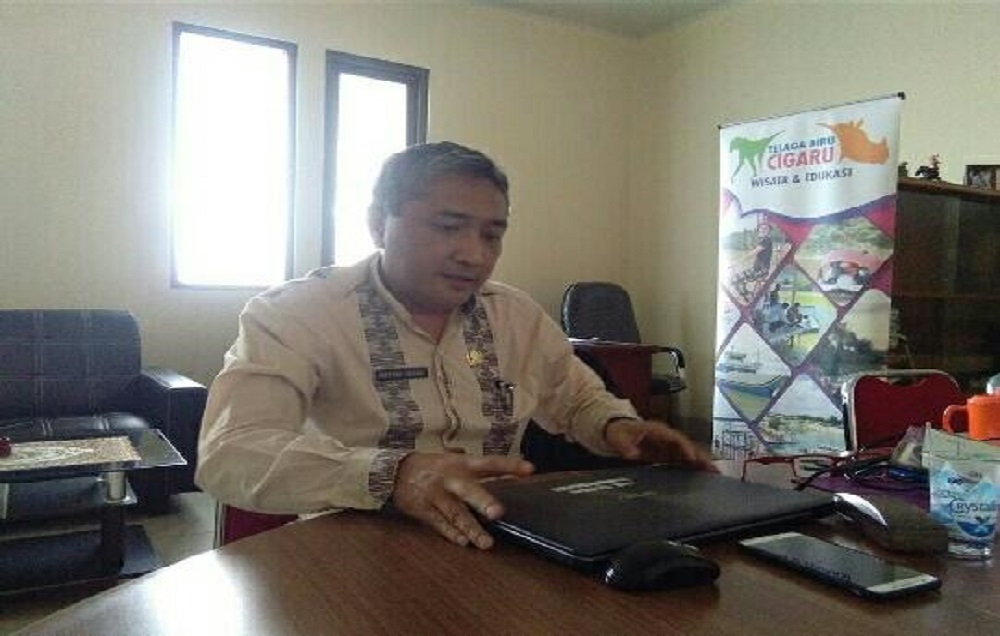 Kabid Bidang Pariwisata pada Disporabudpar Kabupaten Tangerang Maftuh Hasan.