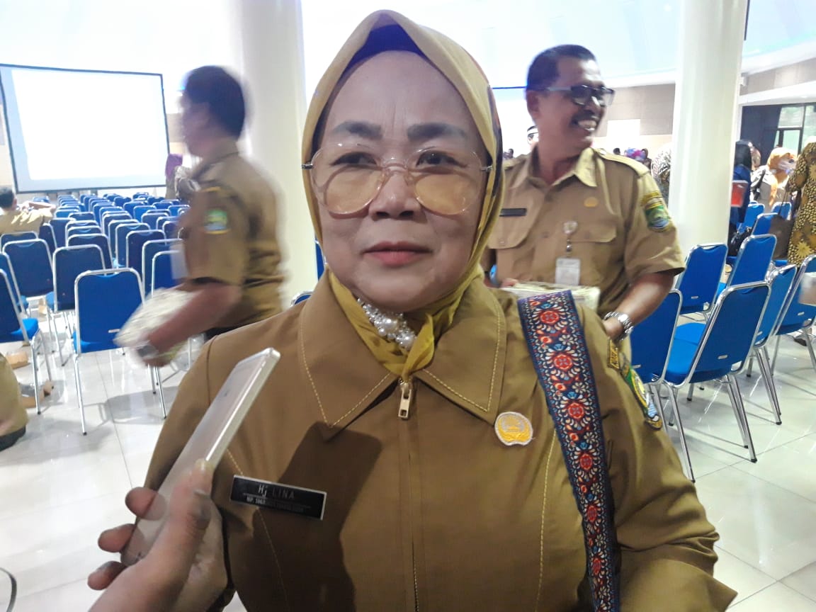 Kepala SDN Tangerang 15 Lina Nurlia.