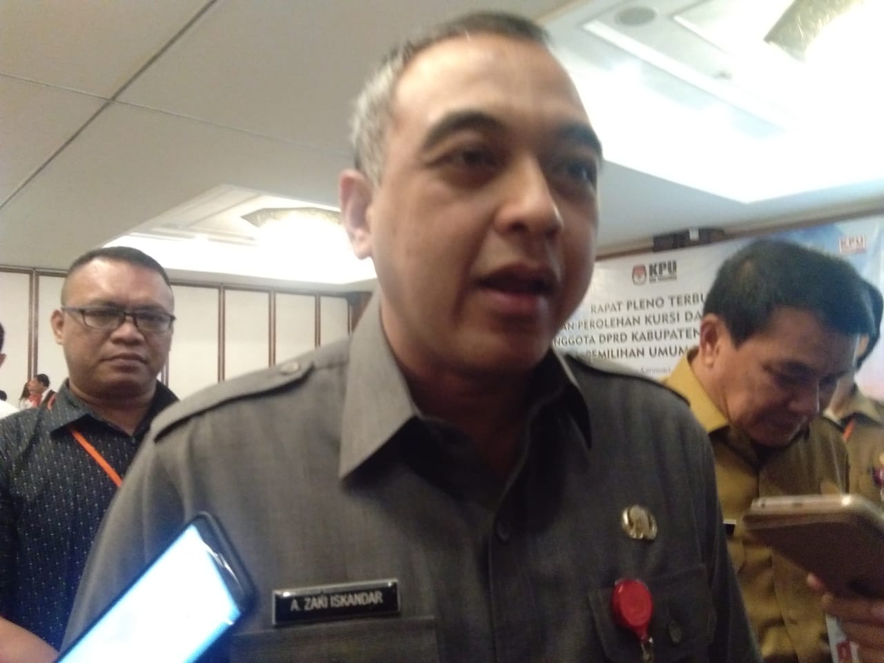 Bupati Tangerang Ahmed Zaki Iskandar.