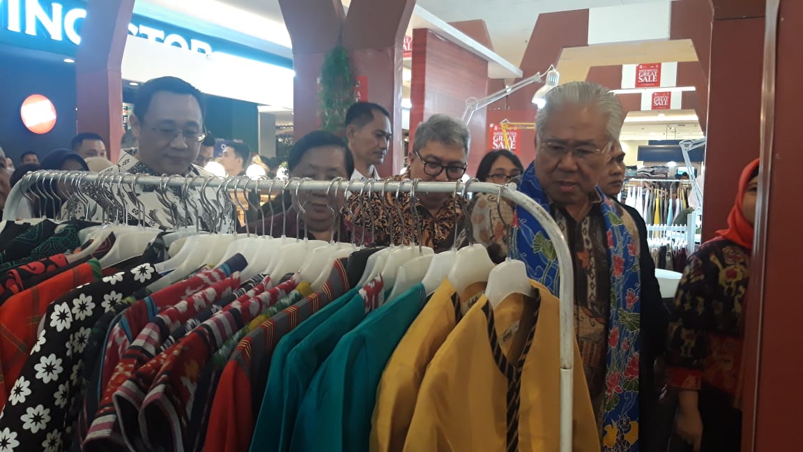 Peresmian Indonesia Great Sale di atrium TangCity Mal, Cikokol, Kota Tangerang, Rabu (14/8/2019).