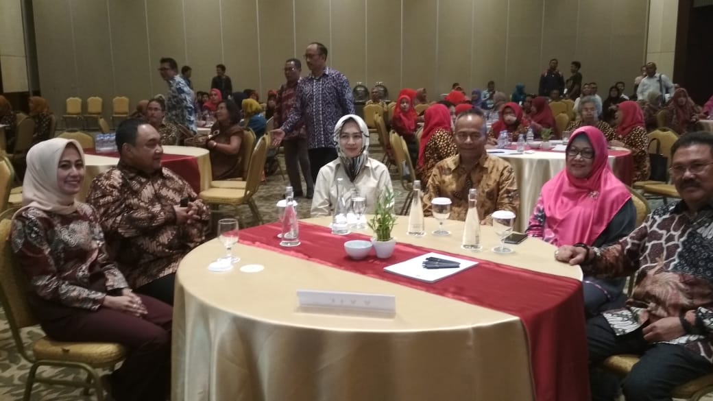 Kegiatan Musyawarah Nasional (Munas) Ke-9 dan HUT Ke-58 Ikatan Keluarga Wartawan Indonesia (IPWI) di Swiss-Bel Hotel, BSD, Kota Tangerang Selatan, Rabu (27/8/2019).