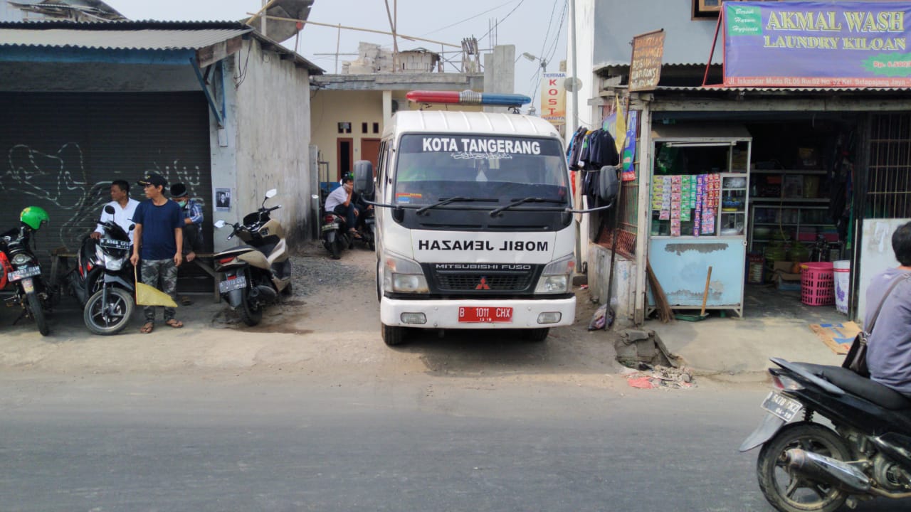 Unit layanan mobil jenazah Pemkot Tangerang.