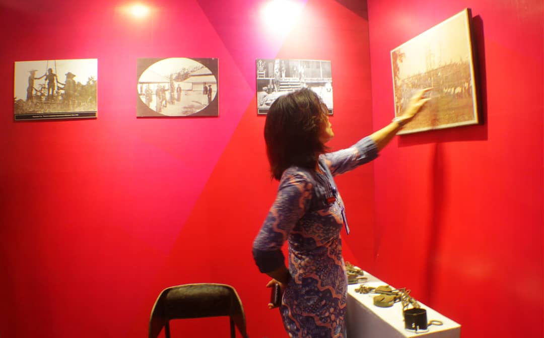 Tampak benda bersejarah di museum pemasyarakatan di LP Kelas IIA Tangerang.