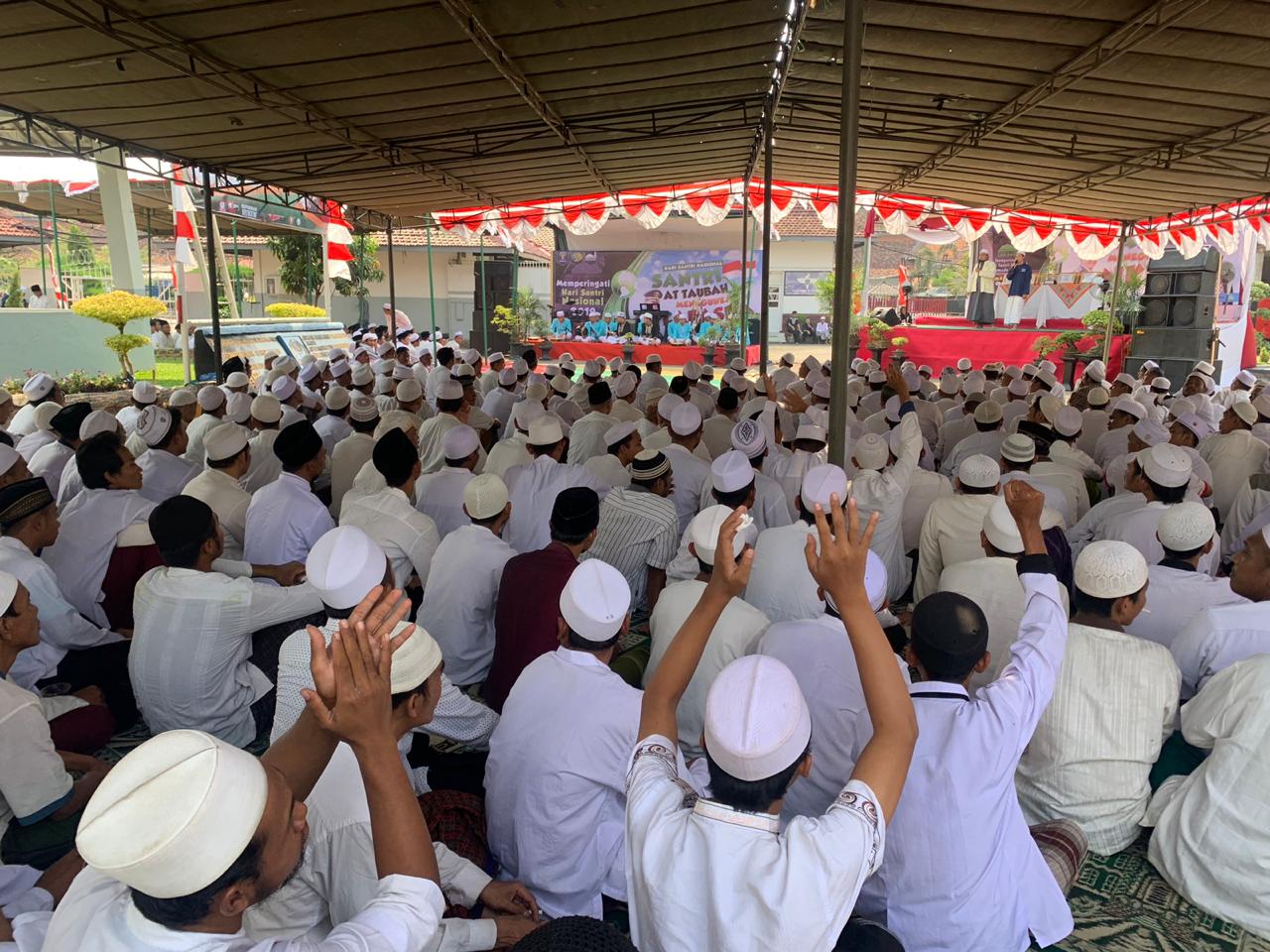 Pengajian di Lapas Pemuda Tangerang, Kamis (24/10/2019).