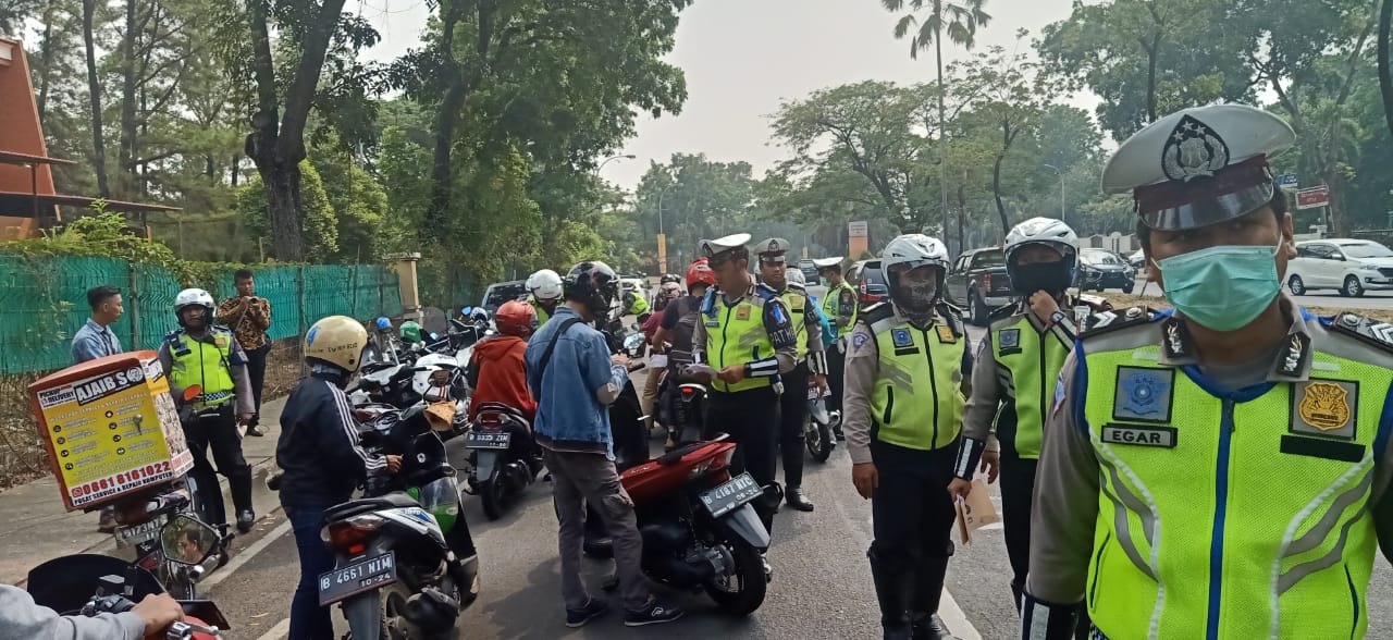 Operasi Zebra Jaya 2019 di Kota Tangerang Selatan (Tangsel).