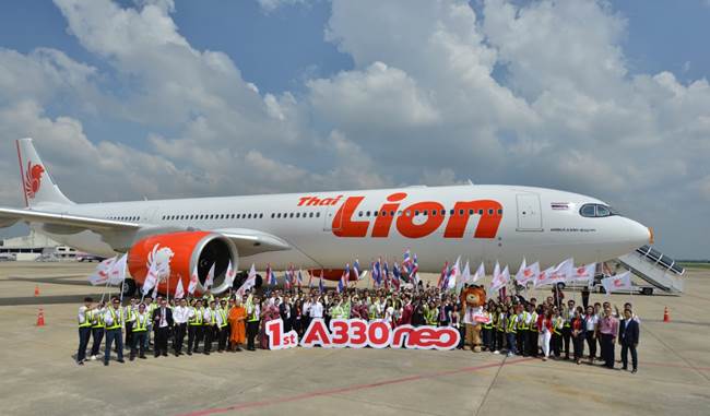 Maskapai Thai Lion Air.