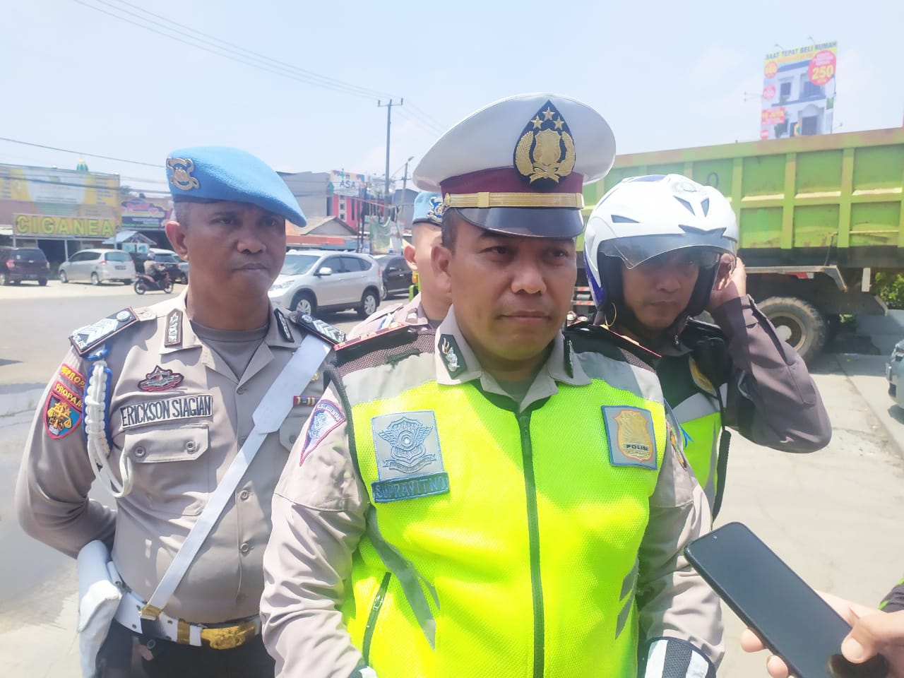 Kepala Urusan Bidang Operasional Satlantas Polres Tangsel Iptu Suprayitno.