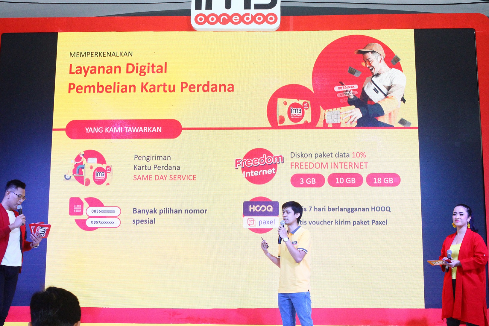 Presentasi Pak Igusti Ngurah Bagus Putra Iswara, Assistant Vice President - External Partnership Indosat Ooredoo