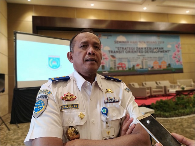 Direktur Prasarana Badan Pengelola Transportasi Jabodetabek Edi Nursalam.