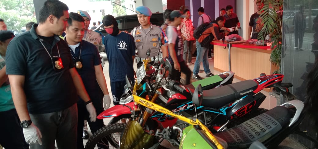 Barang Bukti Motor.