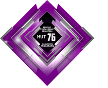 Logo Hut ke 76 Kabupaten Tangerang.