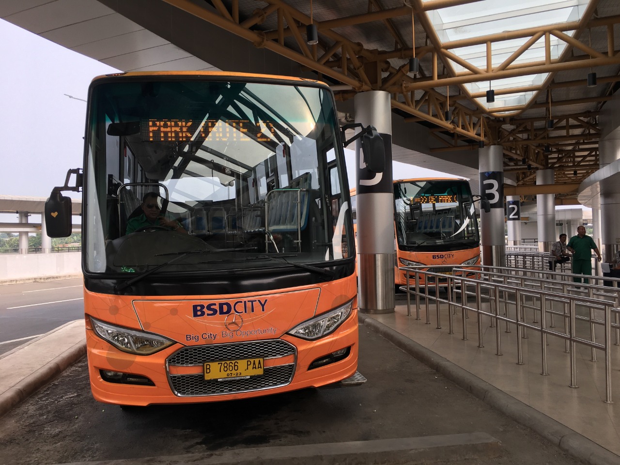 Shuttle Bus BSD Link.