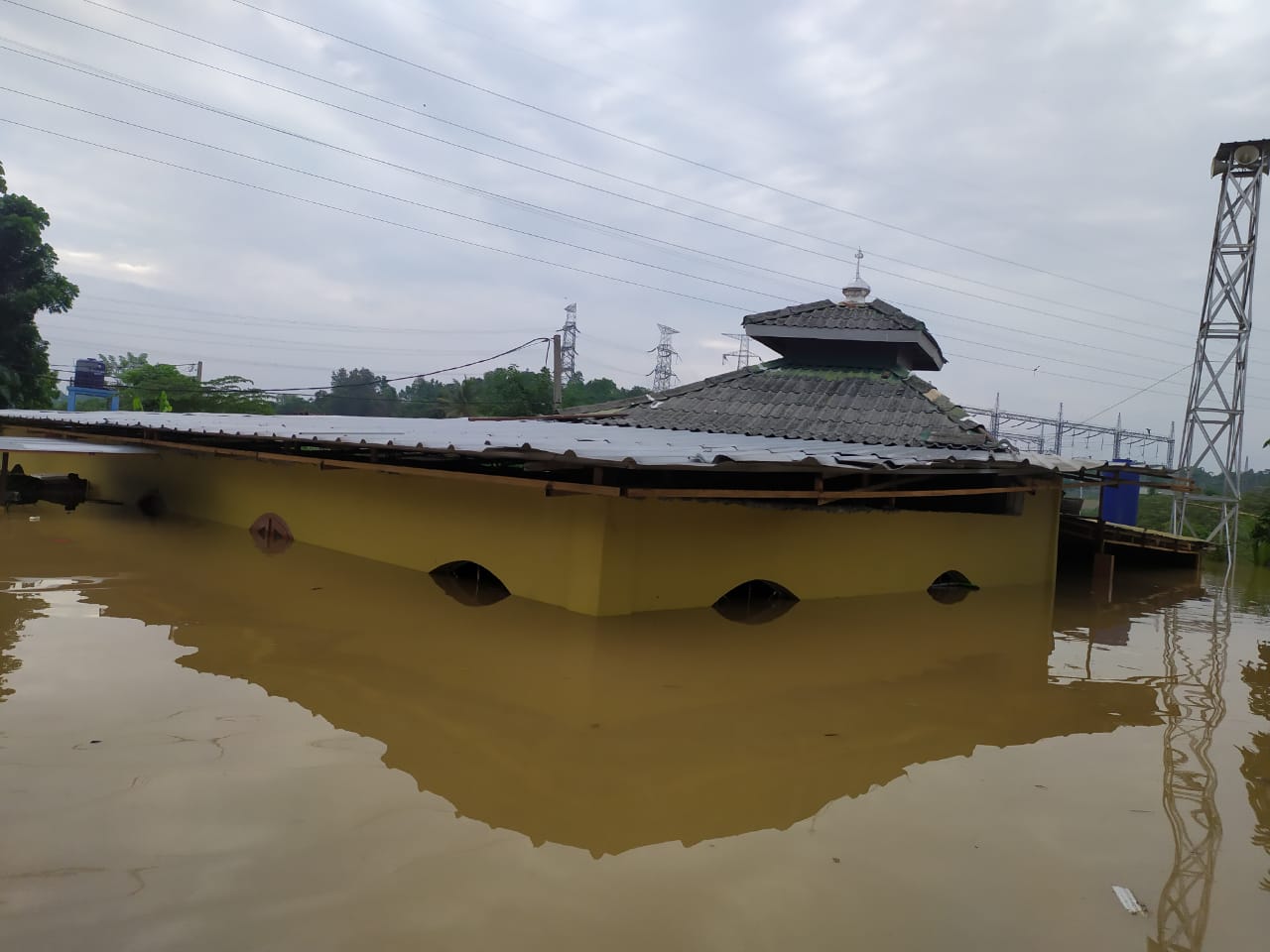 Banjir di Tangsel.
