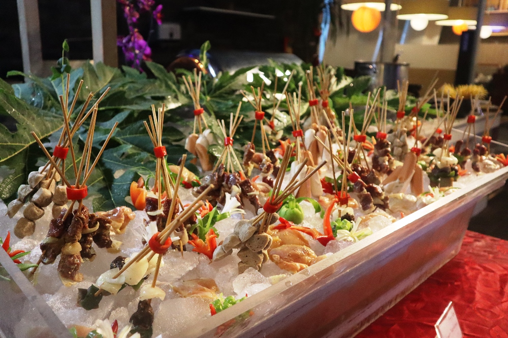 Menu makanan di Allium Tangerang Hotel.