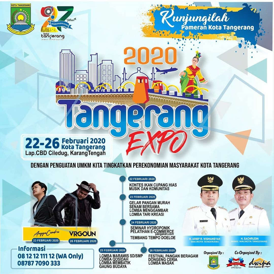 Tangerang Expo 2020 di CBD Ciledug, Sabtu (22/2/2020).