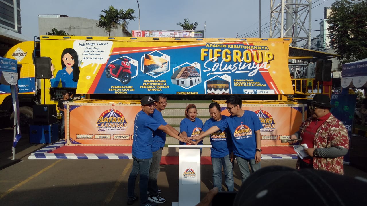 Pembukaan Safari FIFGroup di Ciledug, Jumat (13/3/2020)