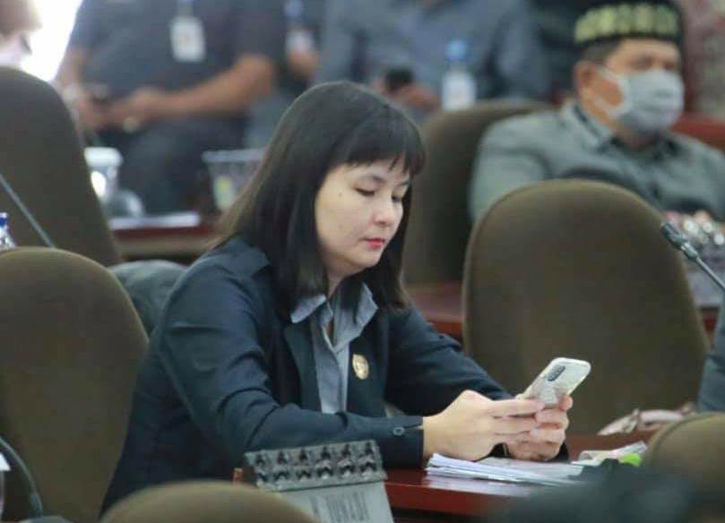 Anggota DPRD Kota Tangerang Theresia Megawati.