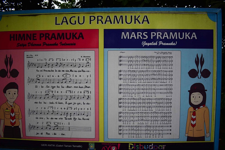 Lagu Pramuka.