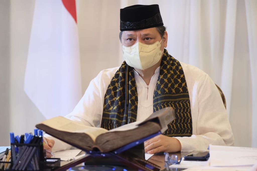 Menteri Koordinator Bidang Perekonomian Airlangga Hartarto.