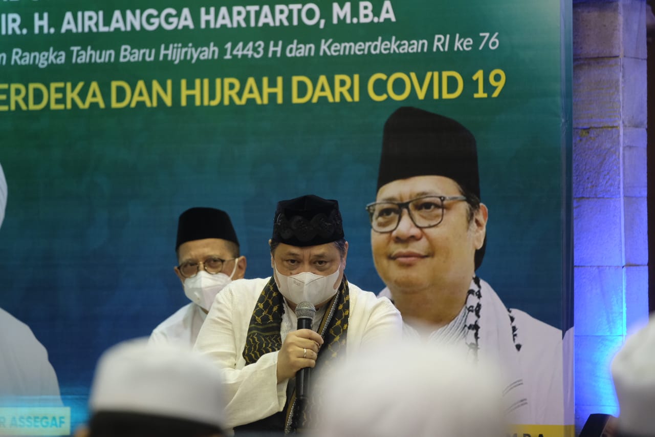 Menteri Koordinator Bidang Perekonomian Airlangga Hartarto.