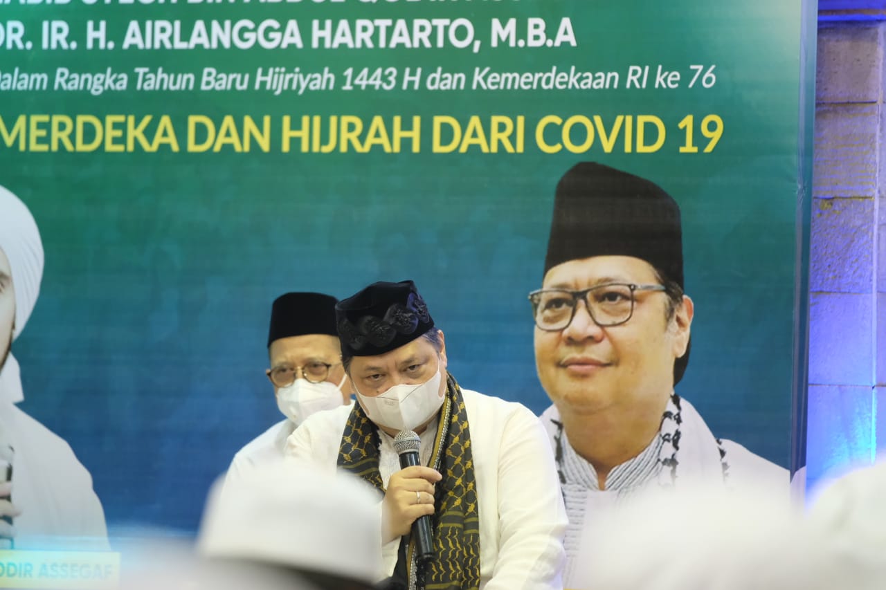 	Menteri Koordinator Bidang Perekonomian Airlangga Hartarto.
