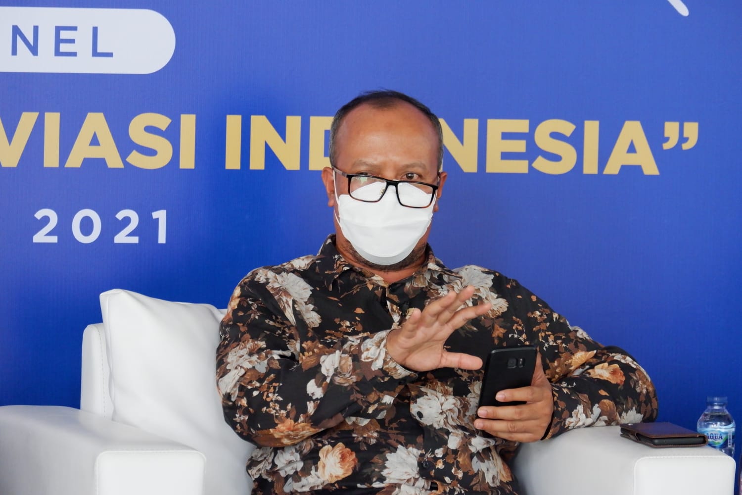 Serikat Karyawan PT Angkasa Pura II atau Sekarpura II menggelar diskusi panel pada Kamis, 26 Agustus 2021 bertajuk 'Saturasi Oksigen Aviasi Indonesia'.
