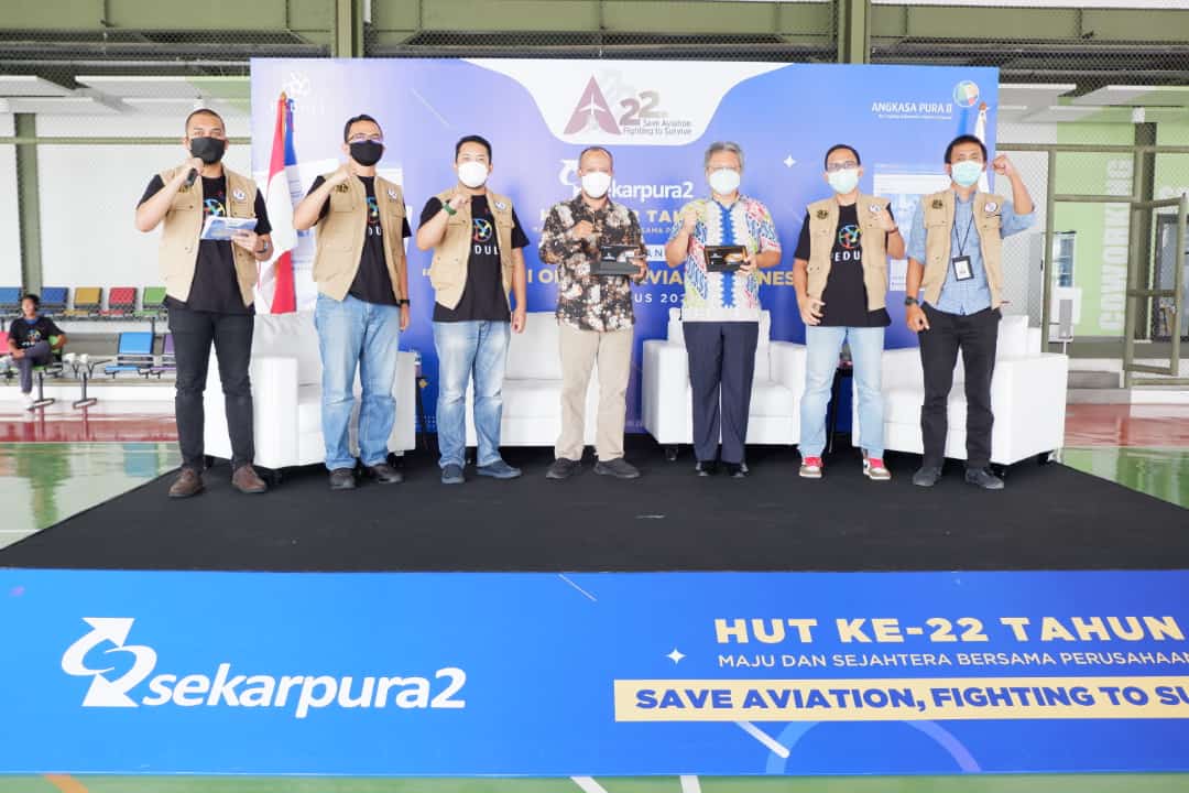 Serikat Karyawan PT Angkasa Pura II atau Sekarpura II menggelar diskusi panel pada Kamis, 26 Agustus 2021 bertajuk 'Saturasi Oksigen Aviasi Indonesia'.