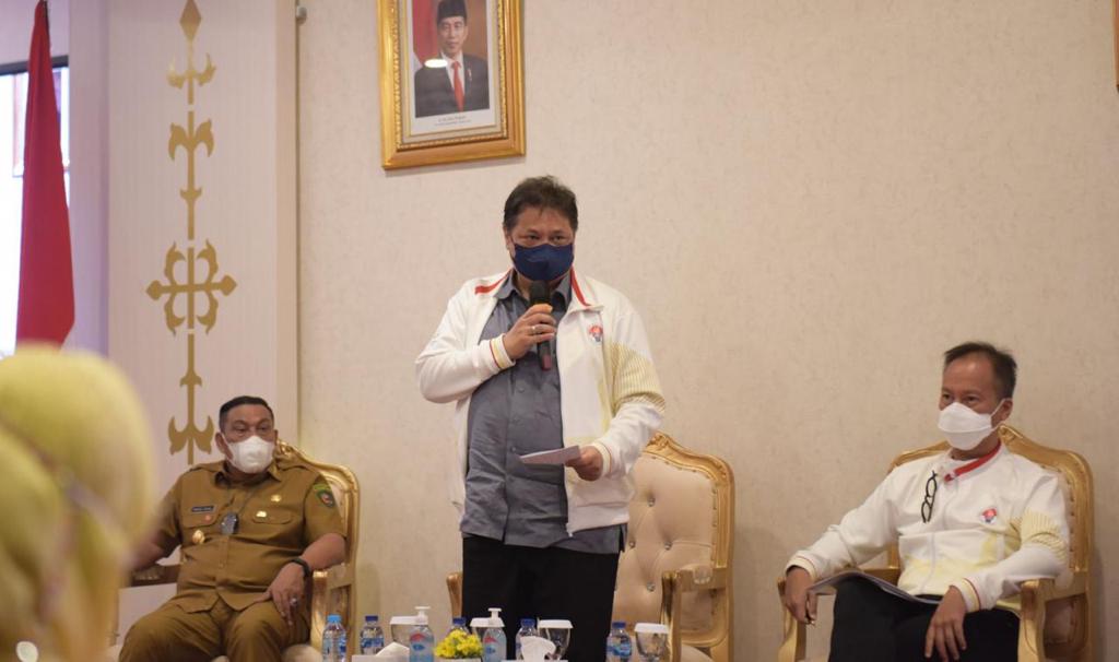 Menteri Koordinator Bidang Perekonomian Airlangga Hartarto.