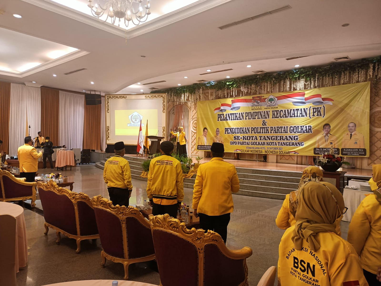 Partai Golongan Karya (Golkar) di Kota Tangerang dalam pemilihan umum (pemilu).