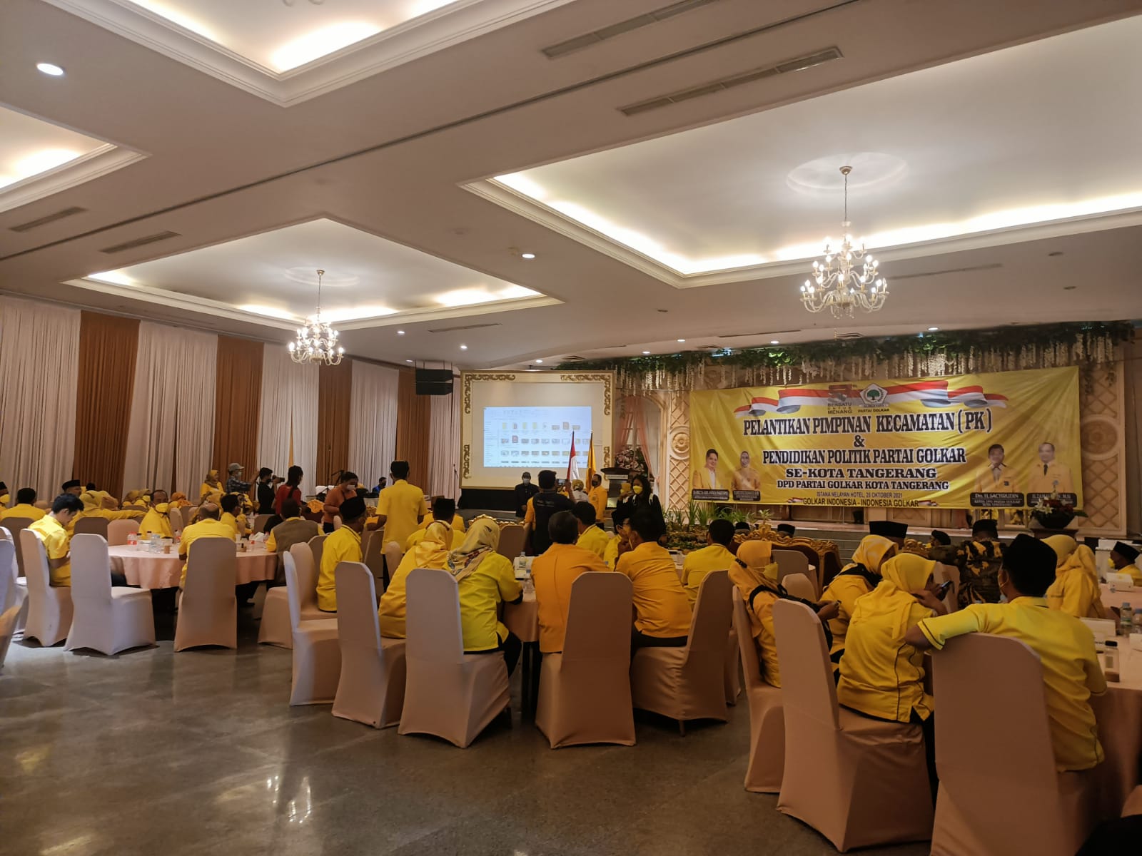 Partai Golongan Karya (Golkar) di Kota Tangerang dalam pemilihan umum (pemilu).