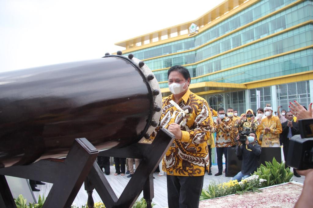 etua Umum DPP Partai Golkar Airlangga Hartarto.