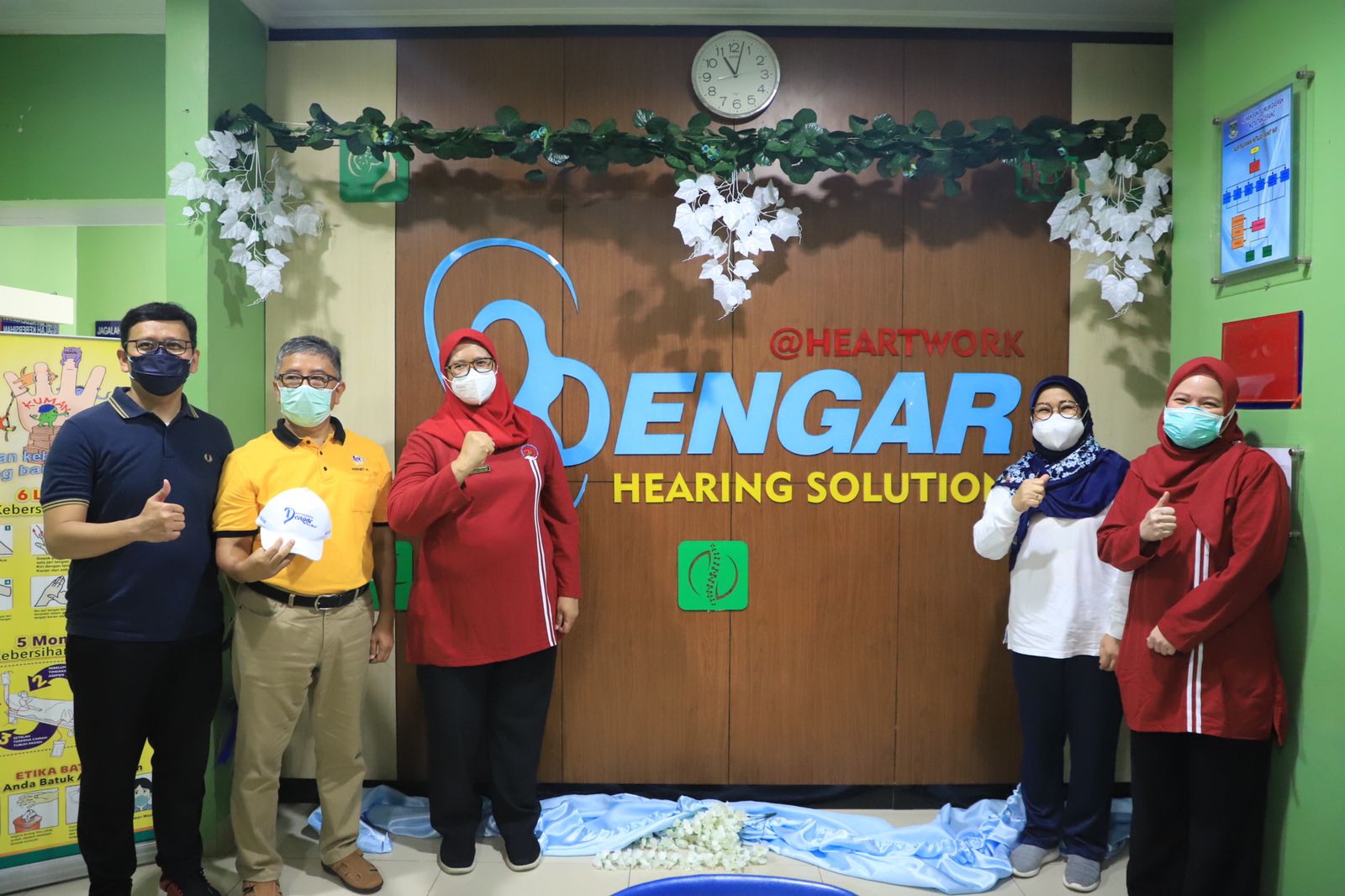 Program Dengar atau Hearing Solution dalam memperingati Hari Kesehatan Nasional ke-57, yang jatuh pada 12 November, RSUD Kota Tangerang.