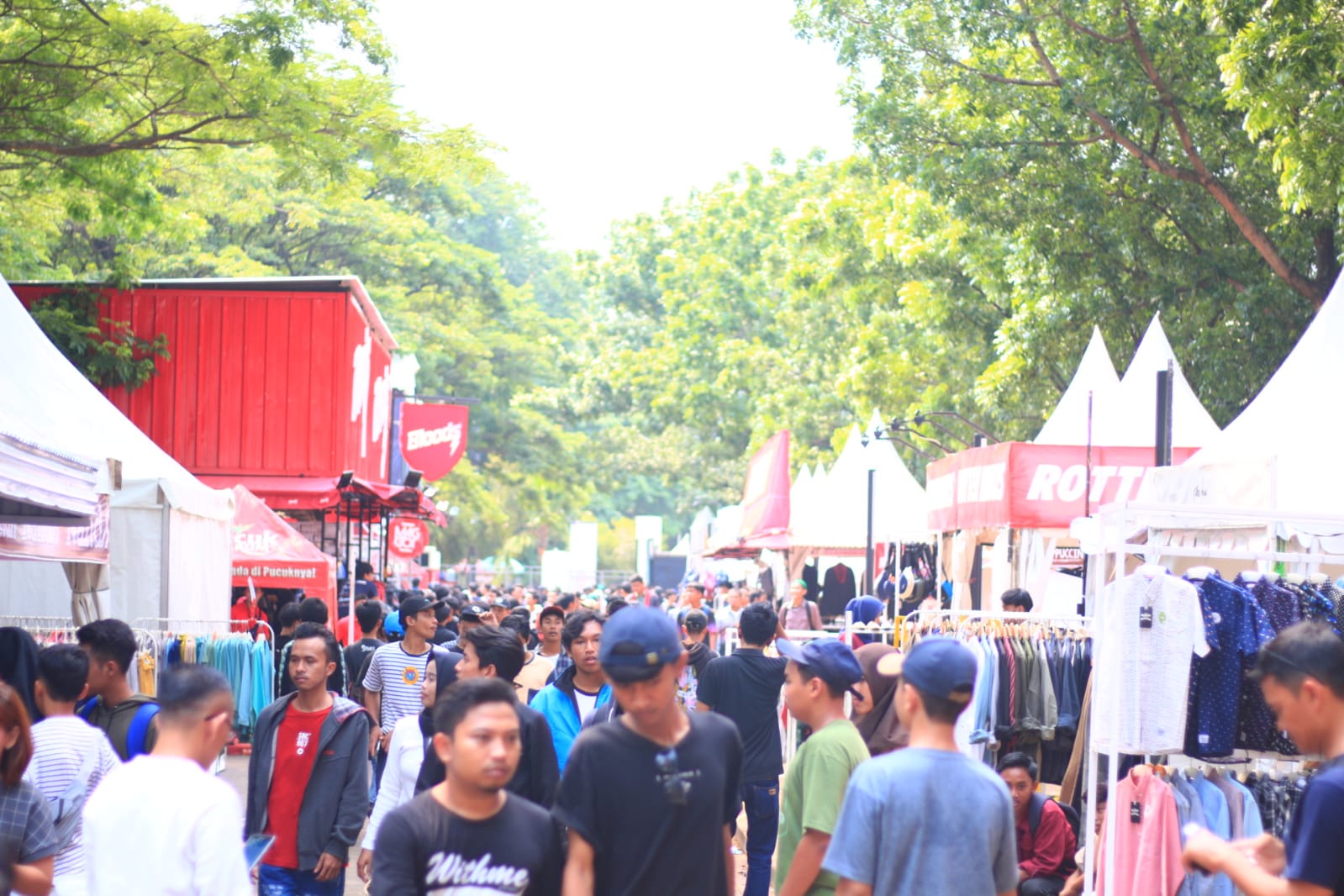Event tahunan Jakcloth yang di selengarakan di Cikupa, Kabupaten Tangerang.