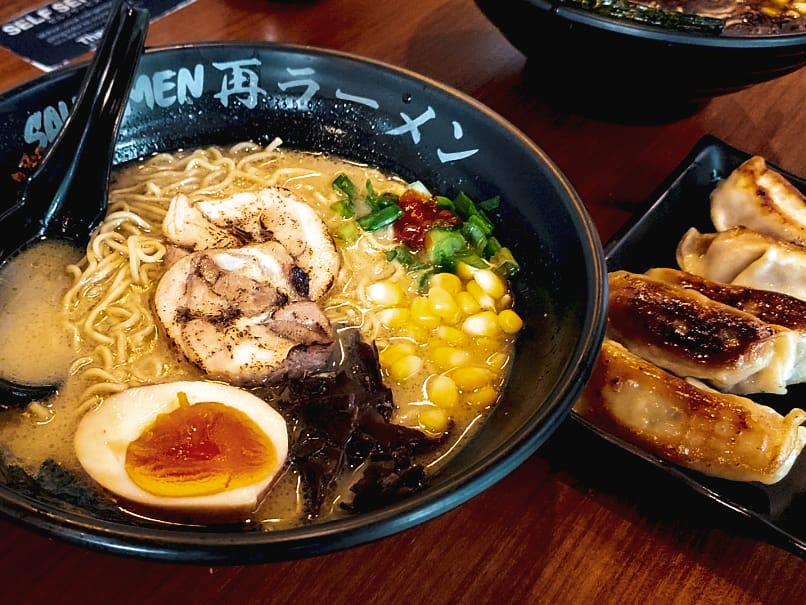 Menu Sai Ramen yang berlokasikan di Synergy Building, Jalan Jalur Sutera Barat, Alam Sutera, Serpong, Kota Tangerang Selatan.