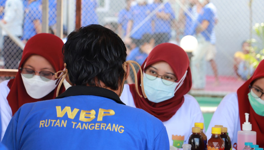 1,000 Prisoners Class 1 Tangerang Check for HIV/AIDS and TB