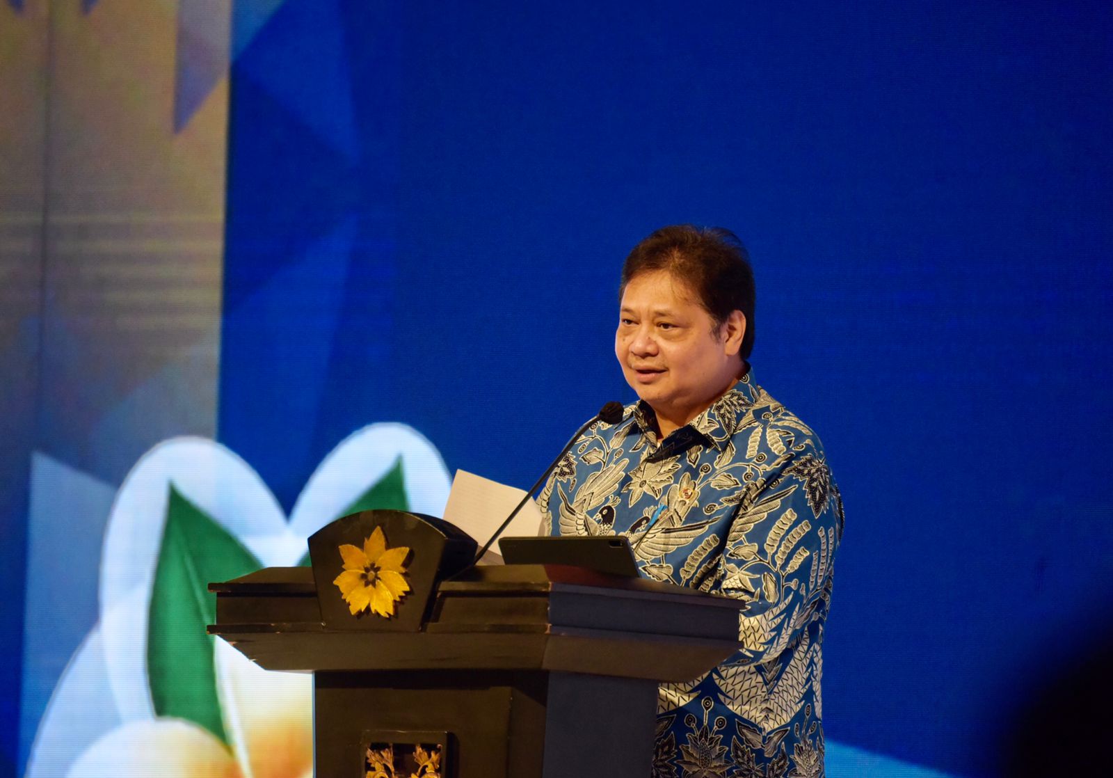 Menteri Koordinator Bidang Perekonomian Airlangga Hartarto.