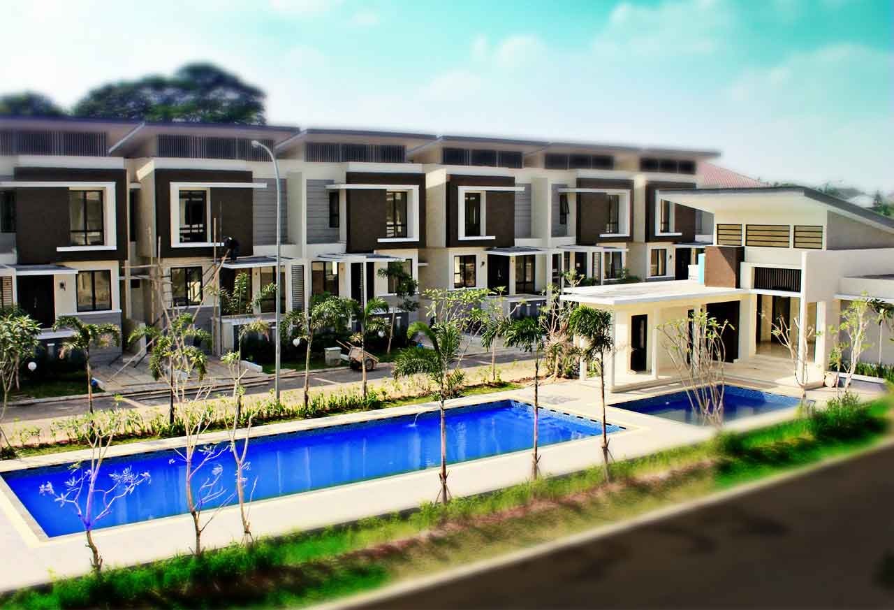 Township Kota Modern, Kota Tangerang dan Modernhill di Pondok Cabe, Tangerang Selatan.