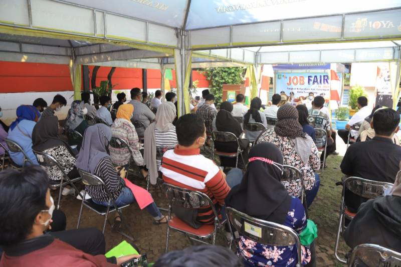 Job Fair tingkat Kelurahan di Kota Tangerang telah berlangsung selama dua pekan.