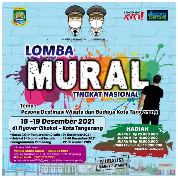 Lomba Mural Tingkat Nasional.